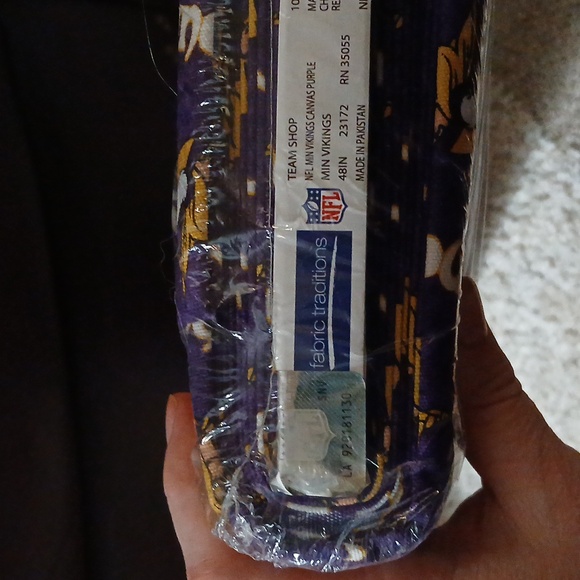 NFL Vikings Team Shop cotton fabric 10 yards - Picture 3 of 5